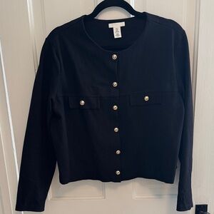 H&M // Black Lady Jacket
